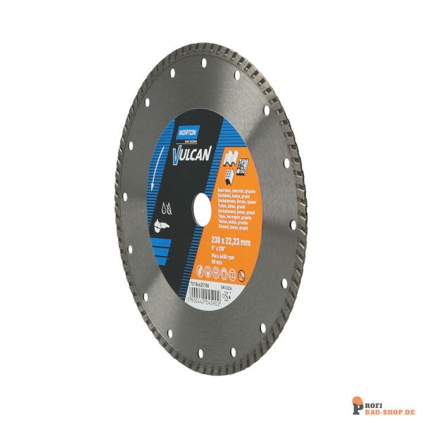 nortonschleifmittel/NORTON_schleifmittel_70184625188 Diamond Blade Norton Vulcan JET 23x22.23 8x2.6_150815